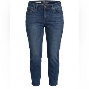Kut from the Kloth Katy Ankle Straight Leg Women's Jeans in Classic Blue